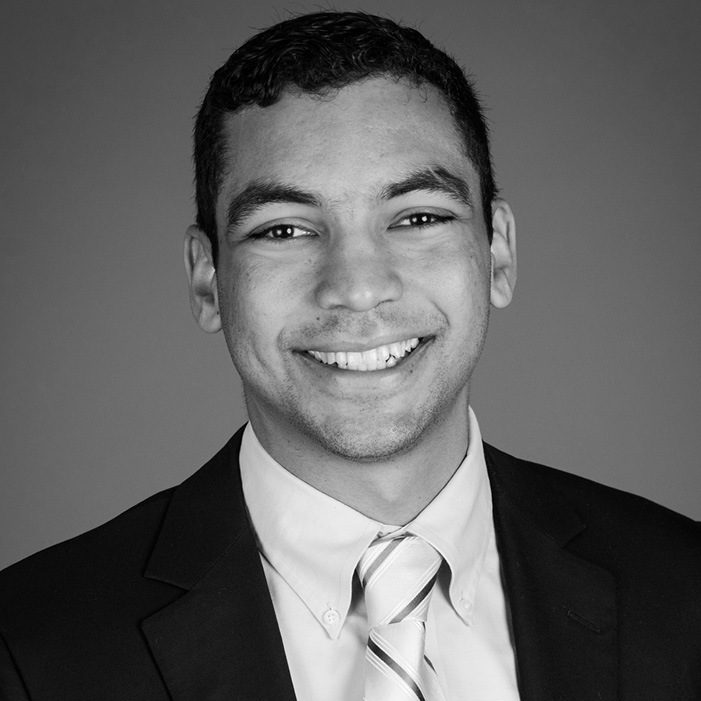 Black and white headshot of Jacob Watson, Client Service Associate, at Stifel